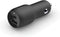 Belkin 37-Watt Dual USB Car Charger - Power Delivery 25W USB-C Port & 12W USB-A Port for PPS Charging Apple iPhone, Samsung Galaxy, AirPods, & Mor...