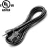 12Ft 3 Prong Power Cord Compatible Guitar Amp, ION Block Rocker, Job Rocker, Explorer Portable Speaker System, ION iPA76C iPA76A iPA76S IPA23 Bloc...