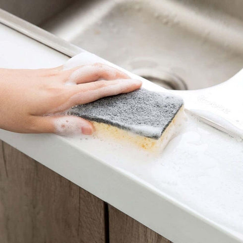 Sponges Kitchen, 8pcs Dish Washing Sponge Heavy Duty Scrub Sponge Reusable Kitchen Sponge Cleaning Sponge for Dishes, Pots, Pans...