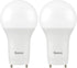 Sunco Lighting 2 Pack GU24 LED Bulbs 2 Prong A19, CRI91 5000K Daylight, 9W Equivalent 60W, CFL Replacement 800 Lumens, Super Bright Dimmable, Twis...