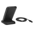Amazon Basics 10W Qi Certified Wireless Charging Stand (iPhone 15/14/13/12/11/X, Samsung), with USB Cable (No AC Adapter), Black......