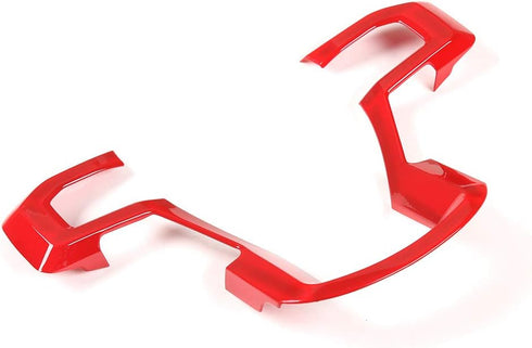 Voodonala Red Steering Wheel Cover Trim for 2015 2016 2017 Ford F150 F250 F350 Super Duty...