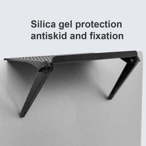 1 Park TV Top Shelf apple tv mount Monitor Shelf Screen Storage Shelf floating tv stand Router Shelf Adjustable Mount for Media Box, Game Console,...