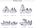 8 Pieces 3D Christmas Snowman Cookie Cutters Stainless Steel Cartoon Biscuit Cutter Mould for Holiday DIY Baking Cake Fondant Sugarcraft Muffin Pa...