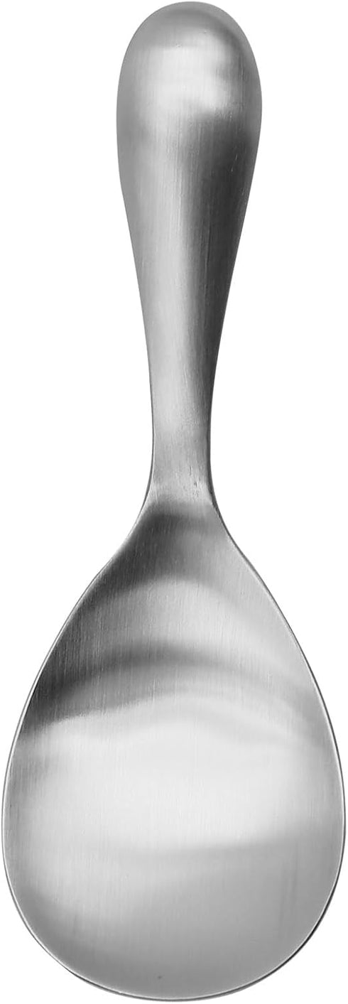 2 pack Stainless Steel Rice Spoons, 8 Inch Rice Spoon, Home Kitchen Thickened Rice Spoon, Rice Paddle Set, Heat Resistant Serving Spoon, Cooking S...