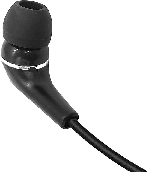 M1 Single Ear Bud Headset in-Ear Earbuds Coil Earpiece with PTT Mic for Motorola Mag One BPR40 CLS1110 CLS1410 CP185 CP200 CP200D DLR1020 DLR1060 ...