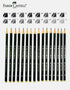 Faber-Castell 9000 Graphite Sketch Pencil Art Set (8B - 2H) with Kneaded Art Eraser, Large Dust Free Eraser and Sharpener...