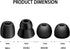 Replacement Eartips Compatible with Powerbeats Pro Wireless Earphone Headphones Soft Silicone Earbuds Tips Buds Set...