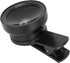2 in 1 Cell Phone Lens Kit, 0.45X Wide Angle 12.5X Macro Phone Camera Lens, Professional Cell Phone Lens with Clip, Detachable HD Lens with Storag...