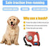 JEBBLAS Dog Retractable Leashes with Flashlight and Waste Bag Dispenser 3 in 1 Automatic 15ft Dog Walking Leash with Anti-Slip Handle Black...