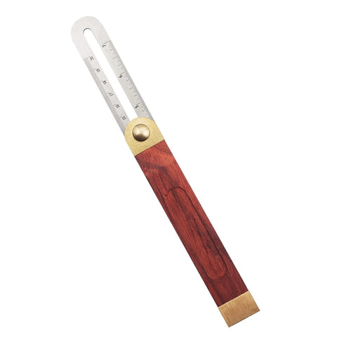 bevel gauge, Sliding Bevel Gauge, 8 Inch T Bevel Angle Finder with Wooden Handle T Measurements Ruler for for Craftsman Carpenter...