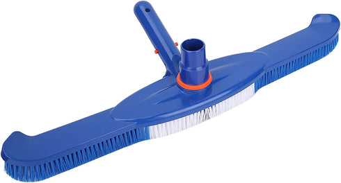 Pool Brush with Pressure Valves Pool Head Pool Brush Pool Wall and Bottom Brush 50.5 cm Blue...