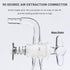 Glass Bent Inlet Adapter with 19/22 Male Glass Joint and 2 mm Hose Connection Lab Glassware...