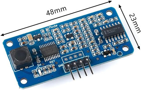 JSN-SR20-Y1 Ultrasonic Ranging Module Distance Measuring Sensor Module Range 2-500cm Waterproof and Dustproof Equipped with Dual Wire Probes...