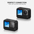 Protective Lens Replacement for GoPro Hero 12/11/10/9 Black Glass Cover Case Action Camera Accessories Kits(Black)......
