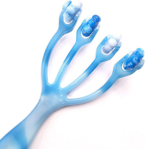 Handheld Four Roller Massager Massage Tool for Foot Body Neck Head...