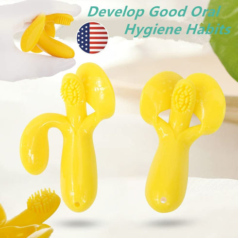Baby Teething Toys, Freezer BPA Free Silicone Baby Teether Chew Toys, Baby Gifts for Girls Boys- Newborn Infant Toys...