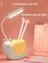 Cute Kids Lamp with Pen Holder,LED Desk Lamp for Child,Snail Shape USB Charging Student Learning Eye Protection Lamp with 360° Bendable Adjustable...