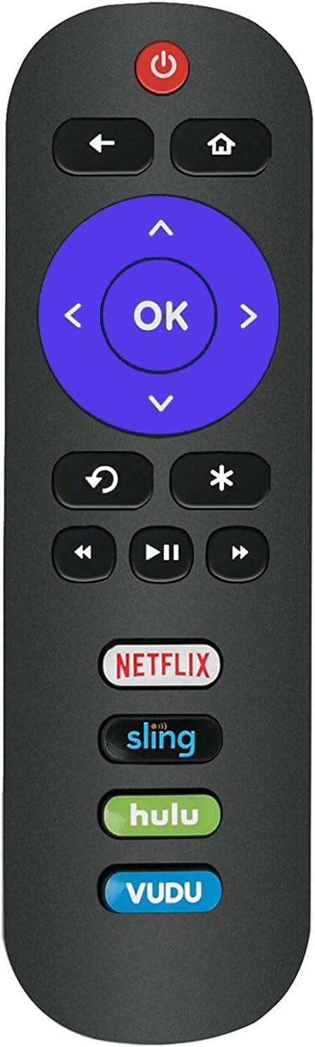 Universal Remote Compatible with All Sanyo ROKU TV Remote Control...