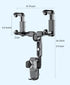 Car Phone Mount, 360 Rotatable and Retractable, Anti-Shake Design, Compatible with Samsung, iPhone, Sony......