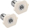 uxcell Pressure Washer Spray Nozzle Tips, 1/4" Stainless Steel Flat Fan, 2 Pcs (40 Degree, 1.2mm Orifice Diameter)...