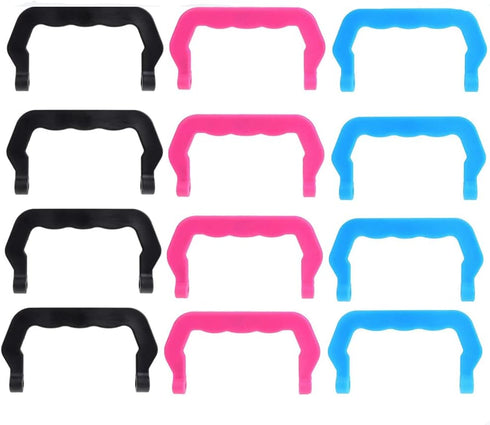 12pcs Replacement Plastic Pet Cage Crate Handles,Durable Handles for Pet Cage Carrier...