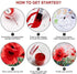 FILASLFT Moon Paint by Number for Adults,Paint by Numbers Kits Beginner,Adults' Paint by Number DIY Landscape for Gift Home Wall Decor 16X20 Inch....