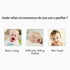 Funny Baby Pacifiers, Lips Pacifiers 0-18 Months for Babies,Lips Binky,Gift for Newborns,Infants,Toddlers,Baby Girl,BPA Free(3 Packs)...