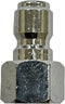Simpson Cleaning 7100020 Replacement QC Plug for Pressure Washer Hose Up to 4500 PSI, Steel, 3/8-Inch FNPT, Silver...