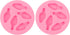 3D Light Bulb Clay Molds for Polymer Clay Jewelry, 2 Pcs Light Bulb with Hole Polymer Clay Molds, Christmas Lights Clay Earring Molds...