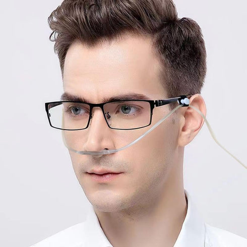 8PCS Oxygen Tube Holder for Glasses?Oxygen Nasal Cannula Clips for Ear Protection?Elastic and Retractable Oxygen Tube Clips for Glasses?Nasal Cann...