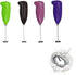 Mini Handheld Electric Stirrer Milk Frother Foam Maker Cappuccino Frother Latte Frother Coffee Frother Hand Mixer Egg Beater Egg Milk Shake Mixer(...