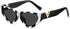 Cat Eye Sunglasses for Women Men Trendy Cateye Women's Vintage Classic Retro Sun Glasses...