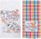 2 Piece Kay Dee Home State of California Embroidered Kitchen Towel Bundle...