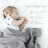 2 Pack in 1 Newborn Baby Swaddle Blanket Unisex Swaddle Wrap Soft Silky Muslin Swaddle Blankets Neutral Receiving Blanket for Newborn Boys and Gir...