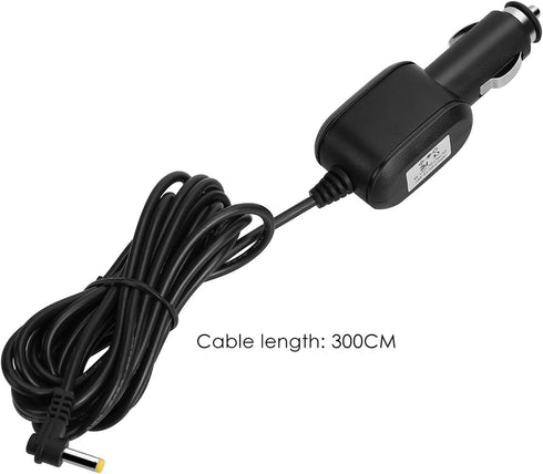 NAVISKAUTO 12-24V Car Cigarette Lighter Power Cable Charger Adapter Cable for NAVISKAUTO Car Portable DVD Player -1 in Pack (Black)......