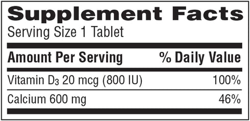 Caltrate 600 Plus D3 Calcium and Vitamin D Supplement Tablets, Bone Health Supplements for Adults - 60 Count...
