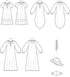 McCall's Misses' Raglan Sleeve Dress Sewing Pattern Kit, Code M8212, Sizes XS-S-M, Multicolor...