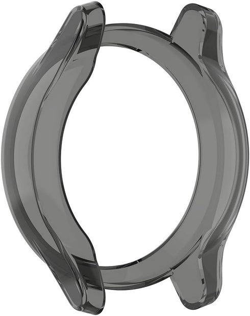 for Garmin Vivomove 3 TPU Transparent Protective Case Cover, Smartwatch Protective Case Cover for Garmin Vivomove 3, Soft and Durable(TPU Black)...