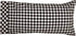 Piper Classics Vintage Check Black King Sham Set of 2 21x37+4...