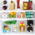 Kitchen Spaces KSEG12-AMZ Egg Tray 14pc Stackable Food Storage Organizer for Refrigerator, 14.5" x 3" x 4.5", Clear...