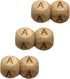 104pcs Square Wood Alphabet Letter Beads - 12MM Natural Beech Wooden Letter Beads for Jewelry Toys Making DIY Mom Mak Name Necklace...