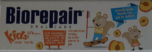 Biorepair Kids 0-6 Oral Care Toothpaste Peach 1.7fl.oz 50ml...