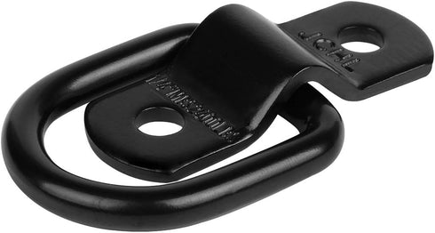 D Rings Tie Down Anchors Hooks for Trailer Truck Bed Bracket Enclosed Points Pickup Camper Surface Mount D-Ring Heavy Duty 1/4" 2400 Pound Capacit...