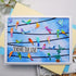 Bird on The Wire Metal Die Cuts for Card Making,Bird Flower Frame Card Cutting Dies Cut Stencils DIY Scrapbooking Album Embossing Paper Card Embos...