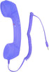 Retro 3.5mm Telephone Handset Cell Phone Receiver Mic Microphone Speaker for iPhone iPad Mobile Phones Cellphone Smartphone (Purple)...