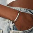 Be Kind of a B Tube Bracelet, Adjustable Hand Bradied Wrap Stainless Steel Handmade Engraved Inspirational Bracelet for Women To My Daughter/Best ...
