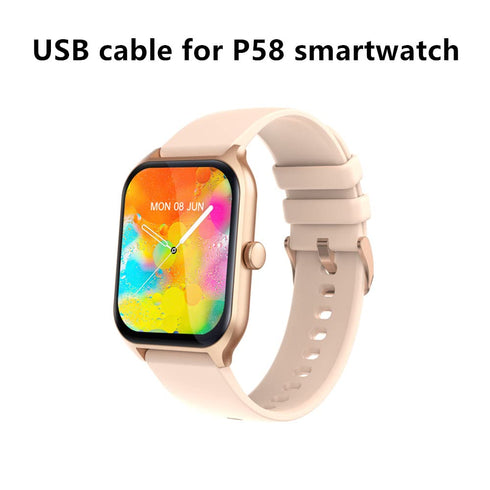 USB Cable for Jdcrsj P58 Smart Watch?Magnetic USB Charging Replacement Charger for P58 smartwatch...