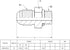 (4-PACK) 6400-04-05-O Hydraulic Hose Adapter Fitting 1/4" Male JIC 37° Flare (7/16"-20UNF) × 5/16" Male O-Ring Boss (1/2"-20UNF) SAE Straight Pipe...
