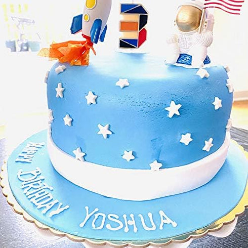 Spaceman Birthday Candle Astronaut Theme for Birthday Party Baby Shower (style1)...